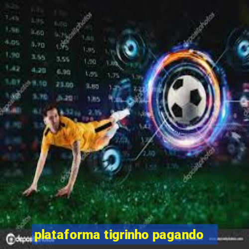 plataforma tigrinho pagando